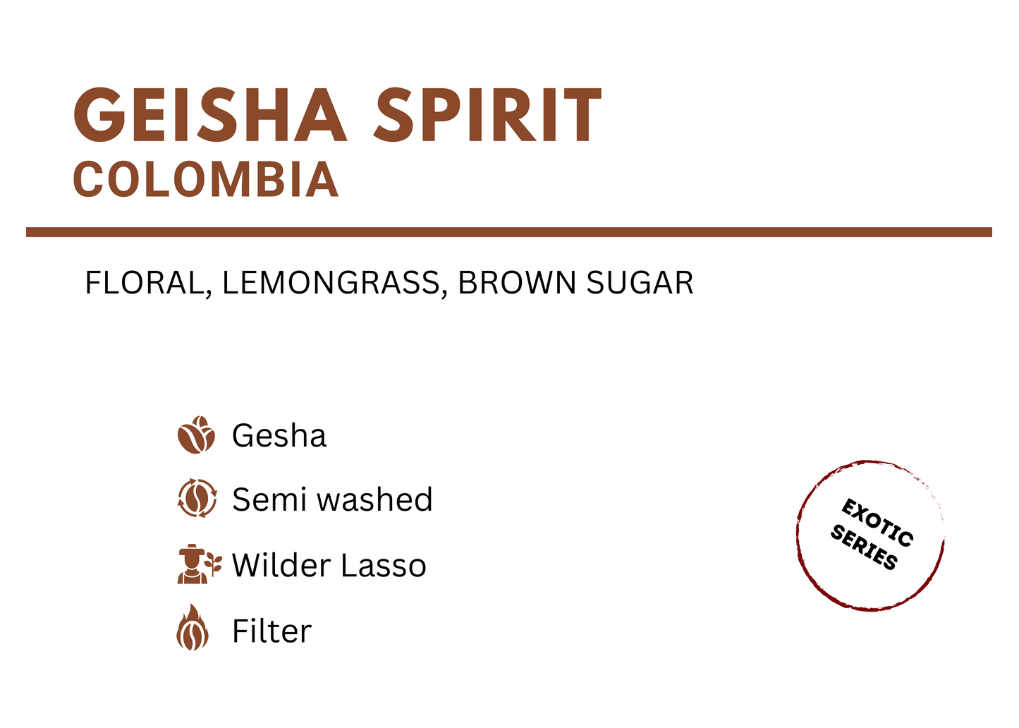 Geisha Spirit - Colombia