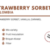 Strawberry Sorbet - Colombia