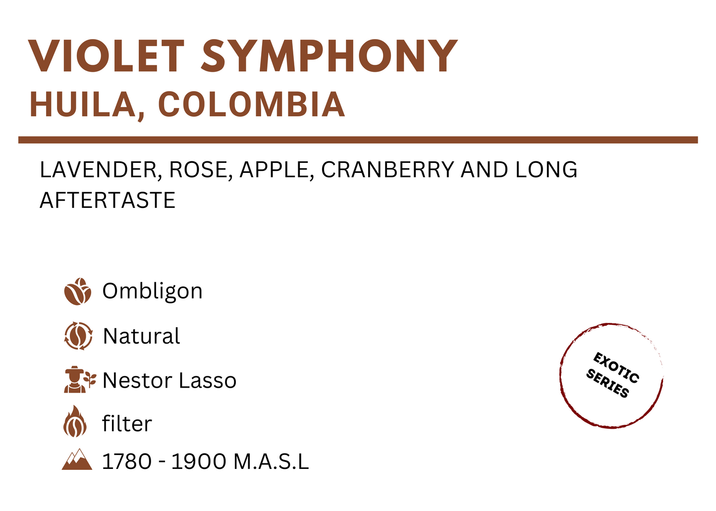 Violet Symphony - Colombia