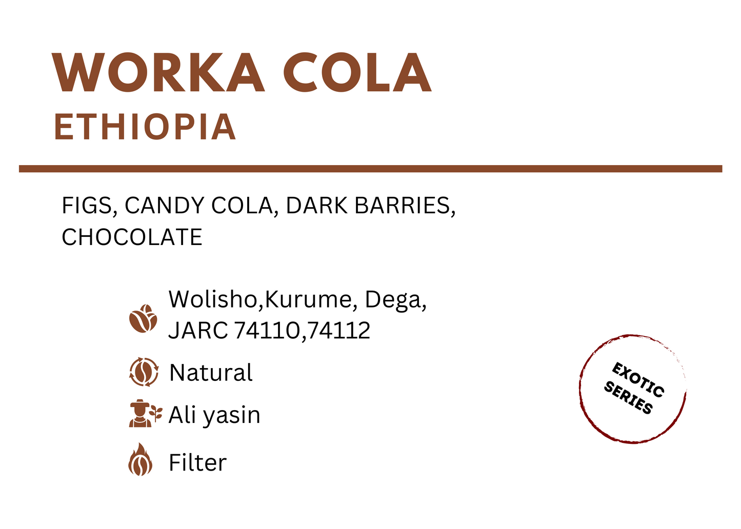 Ethiopia - Worka Cola